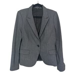 Express Design Studio Blazer – Dark Gray | Size 12 | NWT